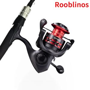ROOBLINOS HT 스피닝 낚시 릴, 바닷물 담수 금속 스풀, 좌우 교환 가능, 송어 잉어 낚시 태클