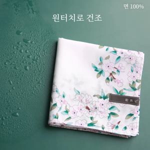 여성을위한 순수 코튼 손수건 전통 스타일 땀 흡수 여름 항목 He의 여신 축제 선물