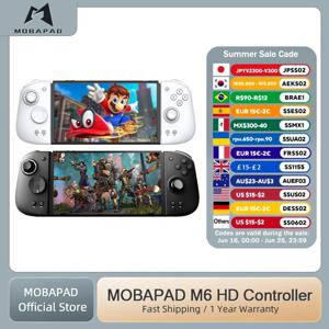 MOBAPAD 닌텐도 스위치용 컨트롤러, NS OLED 게임패드용 홀 조이스틱 콘솔 포함, M6 제미니 2
