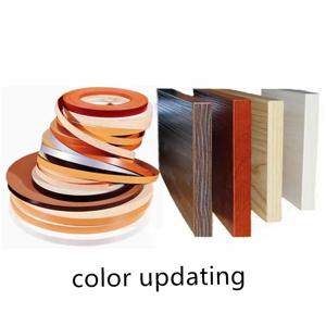 Preglued 베니어 테두리 PVC 엣지 밴딩, 목재 주방 옷장 가구 테이블 책상 보드 엣지 밴드, 20mm, 22mm, 30mm, 5m