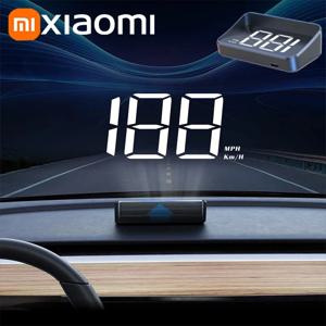 Xiaomi 차량용 속도계 HUD 헤드 업 디스플레이 디지털 속도계 앞 유리 프로젝터 차량 트럭 전자 액세서리