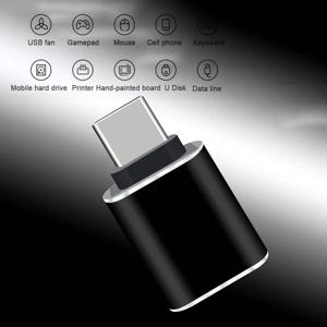 USB 3.2 유형 C OTG 어댑터 Macbook에 적합한 USB-C-USB 변환기 Samsung Xiaomi Huawei USBC OTG 커넥터