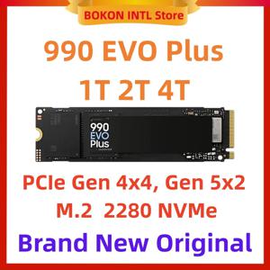 SSD 990 EVO PLUS 4TB 2TB 1TB PCIe Gen 4x4, Gen 5x2 M.2 2280 NVMe 내장 솔리드 스테이트 드라이브, 삼성의 경우 최대 7150MB/S 속도