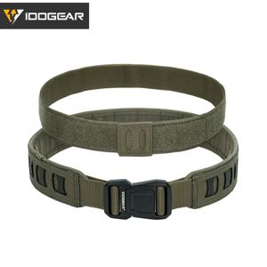 IDOGEAR 2 인치 전술 벨트 퀵 릴리스 버클 MOLLE 내부 벨트 경량 듀티 벨트 3431