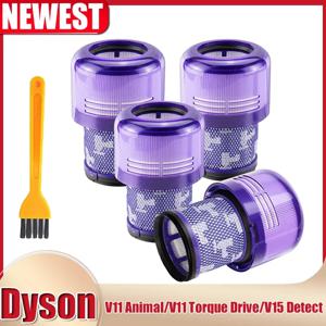 다이슨 V11 토크 드라이브 V11 동물 V15용 HEPA 필터 교체 부품 SV14 무선 진공 감지 부품과 비교 970013 -02