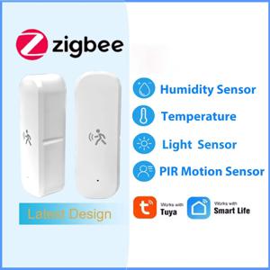 Tuya ZigBee 스마트 Pir 모션 센서 레이더 Mmwave 온도 및 습도 센서 보안 도난은 홈 어시스턴트와 함께 작동합니다.