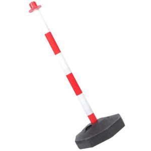 1pcs 경고 포스트 교통 콘 안전 주차 장벽 차고 자동차 중지 Delineator 플라스틱 바리케이드 가제트 열 UV 저항