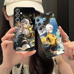 Zenless Zone Zero Yixuan 전화 케이스 삼성 갤럭시 S25 S24 S23 S22 S21 S20 Note20 Plus FE 울트라 컬러 인쇄 예쁜 커버