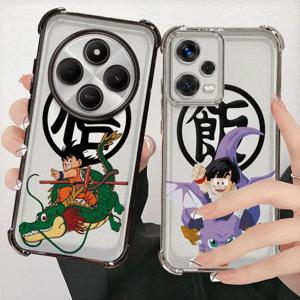 Xiaomi Redmi K80 Pro 14C 13C K80 5G A3X A3 A5 클리어 커버 쿨 만화 애니메이션 케이스