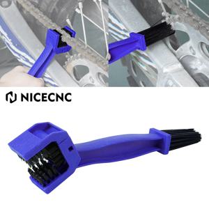 NICECNC 오토바이 자전거 체인 브러시 클리너 도구 KTM Yamaha BMW Husqvarna Kawasaki Suzuki Ducati Honda 용 브러시 청소