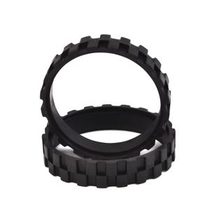 2pcs 진공 청소기 휠 Anti-SlipTire Mijia 1S 2S T4 1C Roborock S50 S55 S51 S6 S4 S5 Irobot 500 600 700 800 900