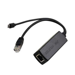 기가비트 POE 분배기 10/100/1000Mbps 48V ~ 5V 12V 마이크로 USB/Type-C/DC IP 카메라용 HUAWEI용 CISCO용 이더넷을 통한 전원 공급