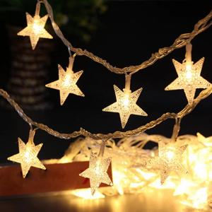1.5M/3M/6M/10M 80Led 스타 문자열 조명 크리스마스 갈 랜드 배터리/USB 전원 웨딩 파티 커튼 문자열 요정 빛 홈