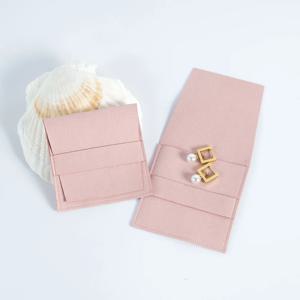 10pcs 핑크 마이크로 화이버 쥬얼리 작은 선물 가방 목걸이 반지에 대 한 봉투 포장 주머니 결혼식 호의 사탕 Goodie 가방