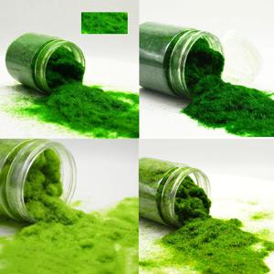 3MM 정적 잔디 분말 잔디 몰려 들고 나일론 재료 Diy 건물 모래 테이블 모델 장면 레이아웃 디오라마 키트 30G/60G
