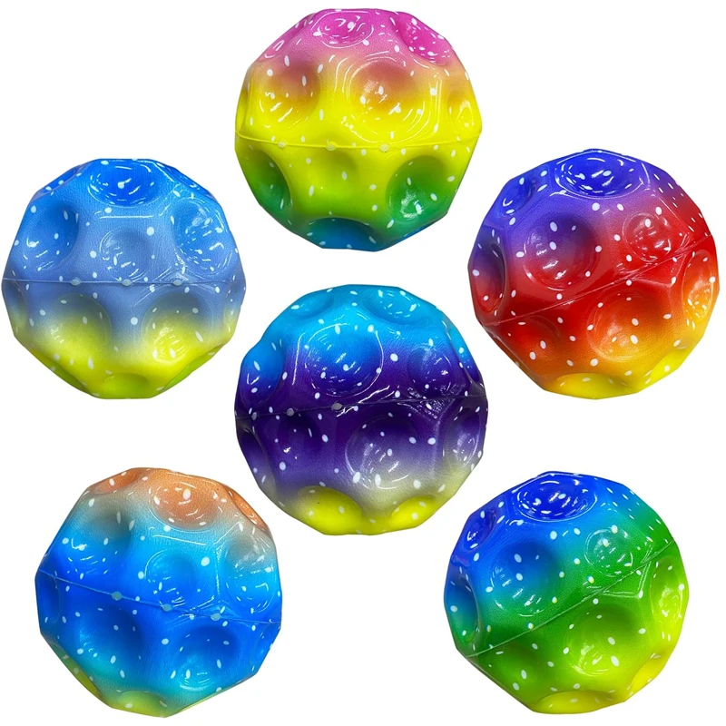 극단적 인 높은 튀는 공 공간 Moonball 어린이 장난감 Balle Rebondissante Juguete 감각 Antiestres Spielzeuge Kinder