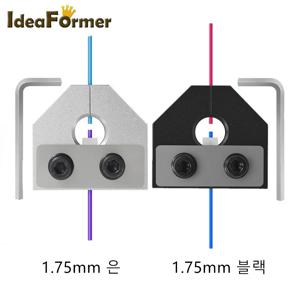 3D 프린터 부품 Ender 3 PRO 알루미늄 블록 용 필라멘트 용접기 커넥터 Allen Key Tool이있는 1.75mm PLA ABS 필라멘트 센서