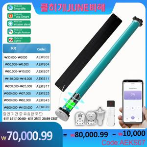 LifeLibero Tuya WiFi ZigBee 배터리 스마트 커튼 롤러 블라인드 그늘 튜브 모터 For37 38mm 원격 제어 지원 Alexa Google