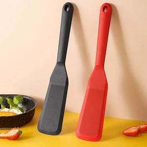 1PC 실리콘 주걱 계란 오믈렛 크레페 브라우니 얇은 고무 주걱 세트 Nonstick 조리기구