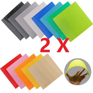2PCS 클래식베이스 플레이트 32*32 16X32 16X16 도트 빌딩 블록 벽돌 기본 플레이트 DIY 플라스틱 보드 블록 건설 완구