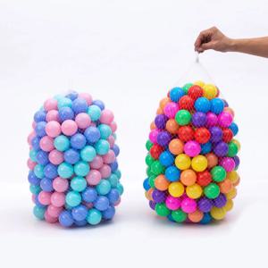 50PCS 야외 스포츠 공 다채로운 부드러운 물 수영 풀 바다 파도 공 아기 친환경 스트레스 공기 공 텐트 장난감 어린이위한