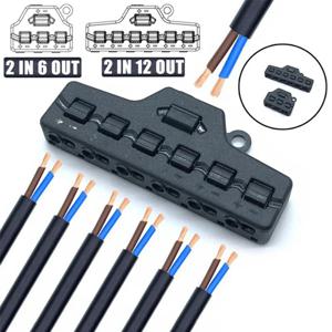 철도 기차 포트 공유 상자 SMD Led 모델 소형 조명 시스템 DC 램프 용 3/6 배포 포트 허브