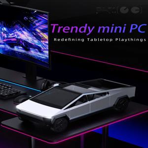 Cybertruck 게이밍 미니 PC AMD RYZEN5 7640HS/RYZEN7 8845HS 지원 WIN10 LINUX, 2xDDR5 HDMI 전체 기능 TYPE-C 컴퓨터