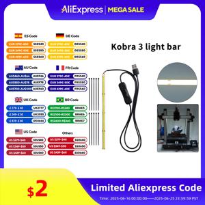 Kobra 3용 조명 LED 조명 스트립 LED 조명 키트 5V 조명 램프 Kobra 3용 슈퍼 브라이트