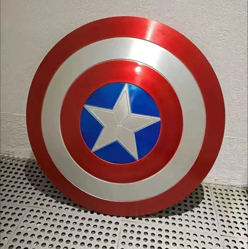 60cm 마블 캡틴 아메리카 슈퍼 히어로 쉴드 프리미엄 버전 모델 주변기기 코스프레 소품 장식 선물 수집 장난감 어린이