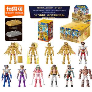 Blokees Gold Saint 빌딩 블록 Saint Seiya 조립 장난감 Shura Aiolos 숨겨진 항목 조립 그림 어린이 생일 선물