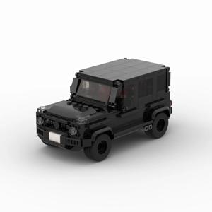 MOC SUV 속도 챔피언 도시 자동차 레이서 클래식 오프로드 빌딩 블록 레이싱 슈퍼 기술 크리 에이 티브 차고 어린이 장난감