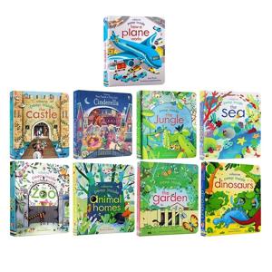 Peep Inside Usborne Book 어린이용 영어 교육용 그림 책, 동화 학습 선물