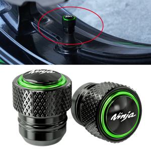 Kawasaki Ninja650 닌자 500 400 250 300 1000SX NINJA ZX6R ZX10R ZX4R ZX 4RR CNC 알루미늄 오토바이 휠 타이어 밸브 캡