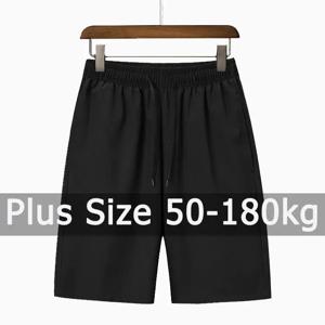 남성 캐주얼 반바지 플러스 사이즈 50-180kg 10XL 11XL 12XL 통기성 컴포트 짧은 바지 여름 남성 바지 빅 사이즈 남성 의류