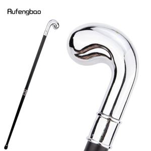 흰색 옷걸이 패션 워킹 스틱 장식 지팡이 우아한 패션 지팡이 코스프레 합금 Crosier 빈티지 스틱 94cm