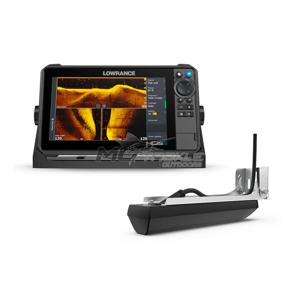 액티브 이미징 3-in-1 트랜섬 마운트 변환기 C-MAP 프로 차트를 갖춘 새로운 오리지널 Lowrance HDS-12 라이브 피쉬 파인더