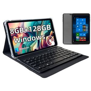 8GB RAM 128GB ROM 태블릿 PC 8인치 64비트 x64 시스템 Windows 10 포켓 AR3 듀얼 카메라 쿼드 코어 WIFI