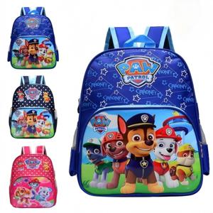 Paw Patrol 어린이 주변기기 배낭, 카와이 강아지 프린트 학교 배낭, 귀여운 가방