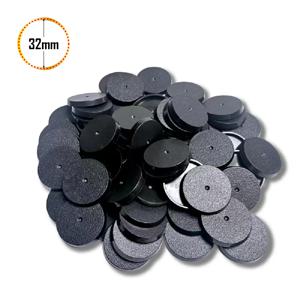 워해머 미니어처 및 보드게임용 플라스틱 32mm 라운드 베이스