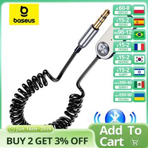 Baseus-BA01 USB 블루투스 어댑터 Aux V5.0 수신기 오디오 송신기 블루투스 동글 자동차, 차량용 3.5mm 잭