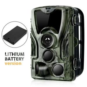 20MP 1080P 야외 사냥 트레일 카메라, 5000 MAh 리튬 배터리 IP65 방수 게임 캠 포토 트랩 야생 감시
