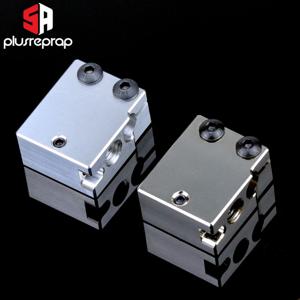 PT100 HT-100K 핫엔드 3D 프린터 타이탄 압출기 가열 블록용 프리미엄 V6 화산 알루미늄 또는 도금 구리 열 블록