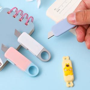 귀여운 미니 휴대용 유틸리티 나이프 USB 플래시 디스크 모양 익스프레스 박스 나이프 종이 커터 봉투 오프너 크래프트 포장 편지지