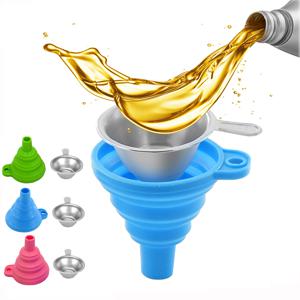 새로운 금속 UV 수지 필터 컵 + 실리콘 SLA 3D 프린터 UV 수지 깔때기 LCD 3D 프린터 액세서리 용 3d 프린터 부품
