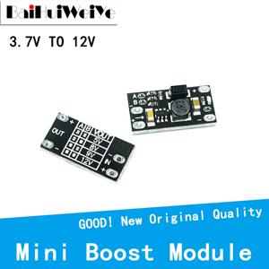다기능 미니 부스트 모듈 스텝 업 보드 3.7V ~ 5V/8V/9V/12V 1.5A LED 표시기 Diy 전자 전압 모듈