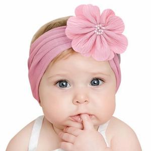 13 색 꽃 아기 머리띠 부드럽고 탄력있는 아기 소녀 머리띠 신생아 Headscarves에 적합 아기 헤어 액세서리
