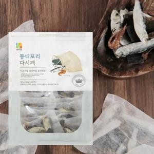 통디포리 보리새우 육수팩 밴댕이 다시팩 천연조미료