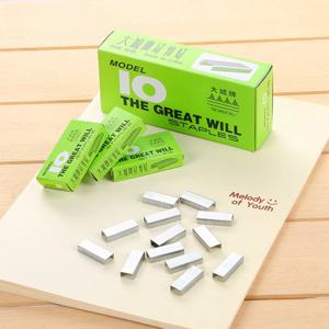 1000pcs 고품질 소형 바느질 바늘 10 #   소형 바인딩 바늘 사무용품 스테이플러 특별 가격