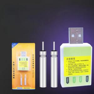 충전 CR425 배터리 USB 충전기 낚시 부표 글로우 전자 글로우 스틱 야간 낚시 부표 낚시 장비에 적합