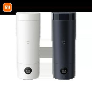 Xiaomi Mijia 휴대용 전기 난방 컵 2 온도 LED 보온병 316 스테인레스 스틸 끓는 컵 주전자 여행 커피